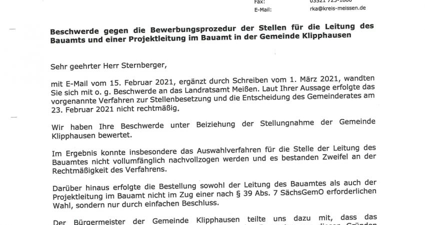 Bauamtsleiter