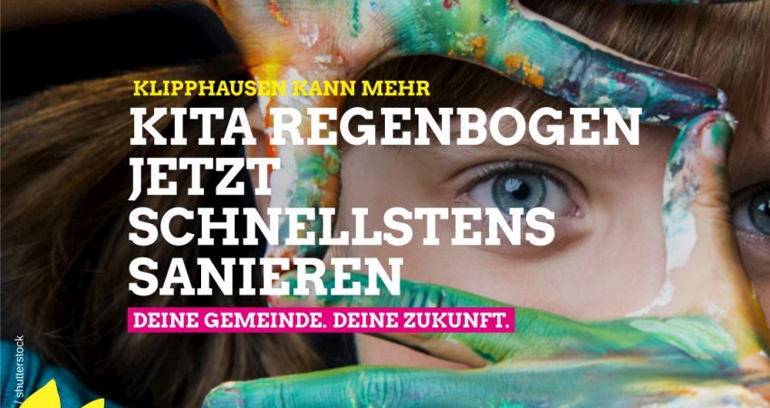 Kita Regenbogen wird saniert